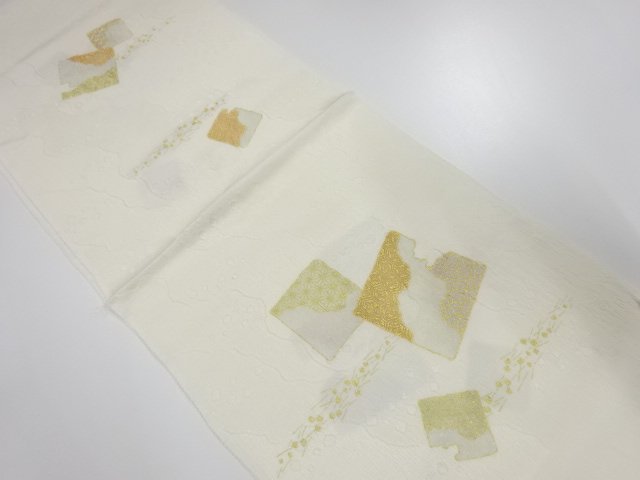 JAPANESE KIMONO / UNUSED OBIAGE